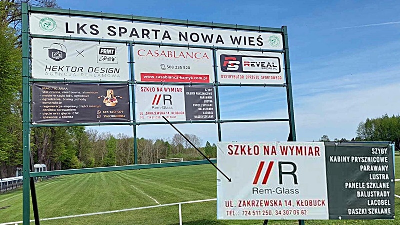 REM-GLASS kolejnym Partnerem Sparty.