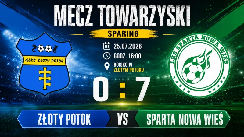Pierwszy sparing pod wodzą Zroślaka: 7 bramek i pełna kontrola