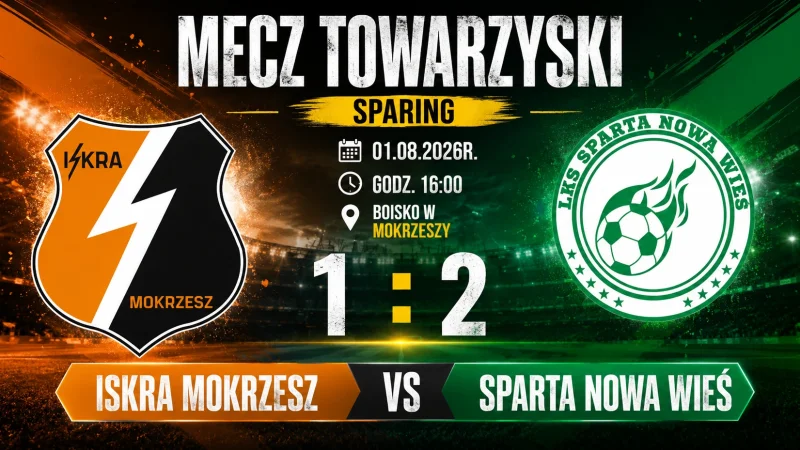 Skromne zwycięstwo, ale sporo do poprawy. Drugi sparing Sparty